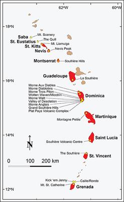 Integrating Volcanic Hazard Data in a Systematic Approach to Develop Volcanic Hazard Maps in the Lesser Antilles